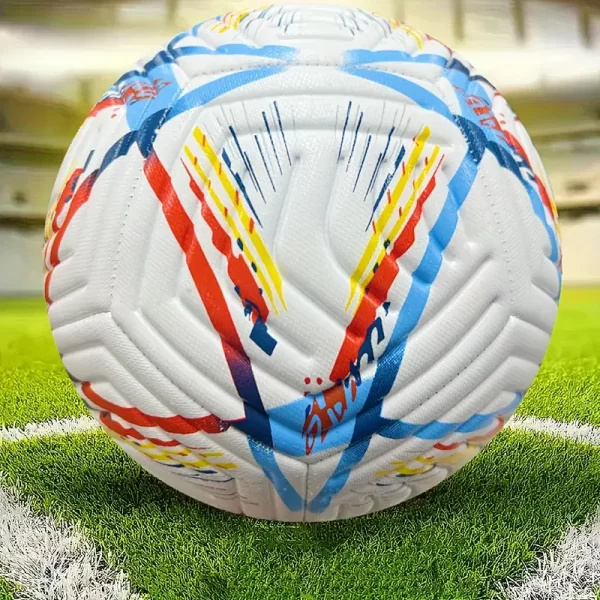 Size 5 Classic Soccer Ball Multicolored - Image 5