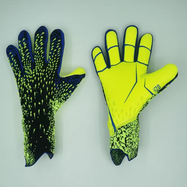 Latex Football Goalkeeper Gloves Thickened Football Professional Protection Adults Teenager - Image 4